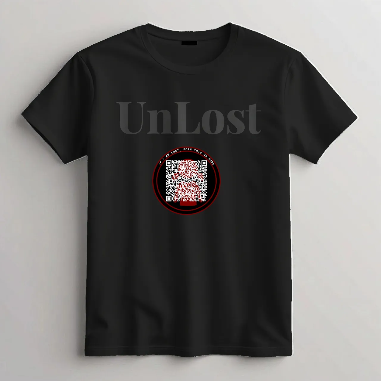 Unlost Logo T-Shirt - Black