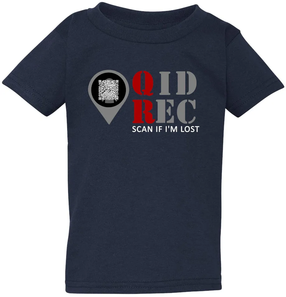 Youth QR Logo T-shirt - Black