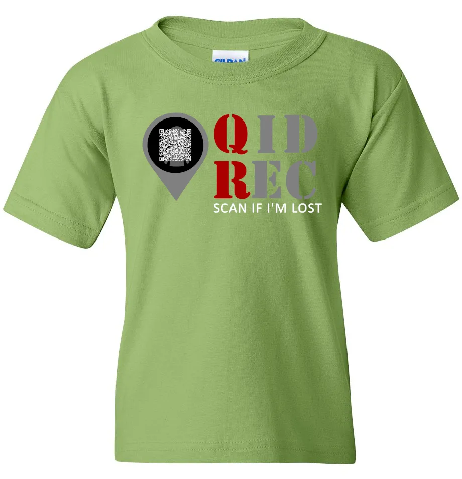 Youth QR Logo T-shirt - Kiwi
