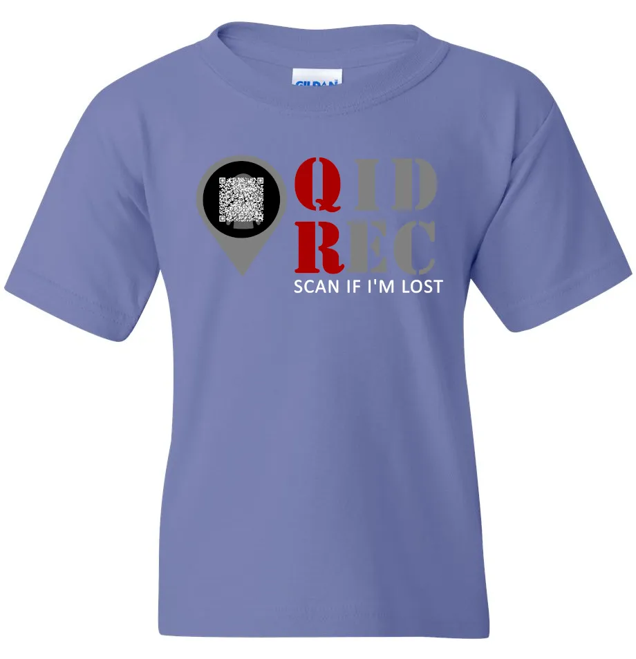 Youth QR Logo T-shirt - Violet