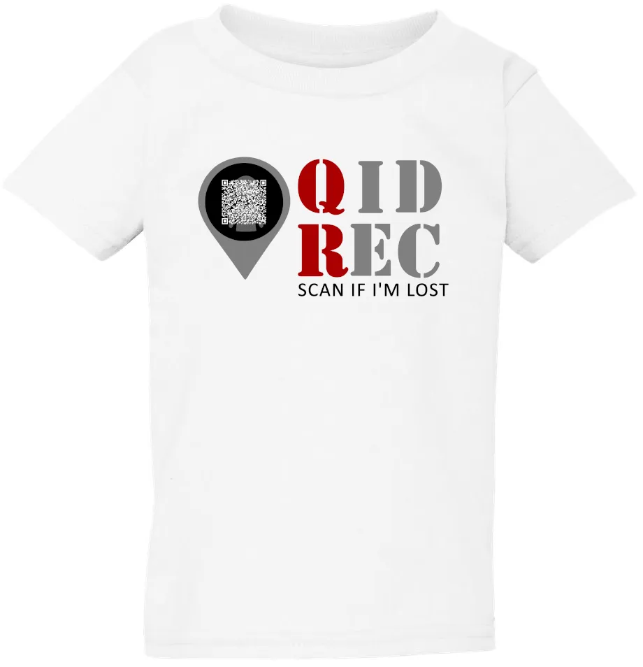 Youth QR Logo T-shirt - White